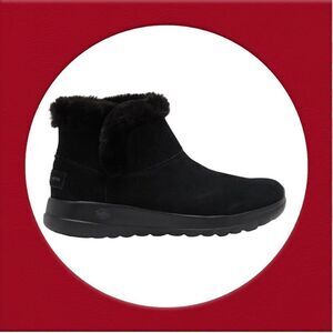 Skechers Go Walk Suede Ankle Boots Size 6.5 NWT